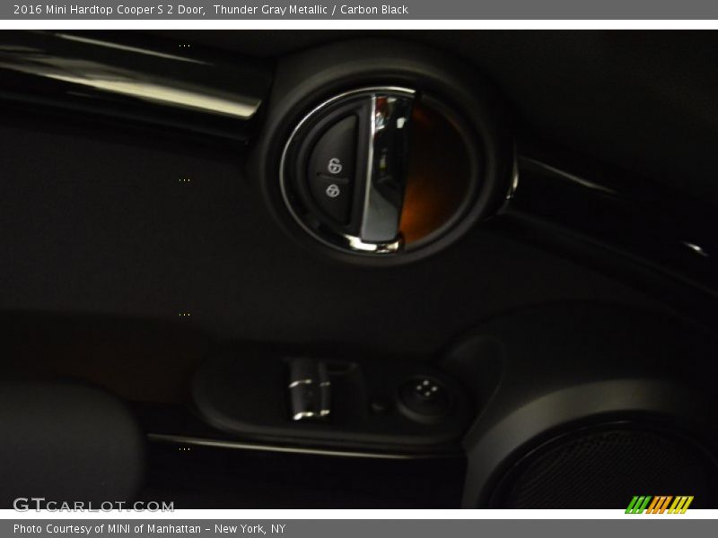 Thunder Gray Metallic / Carbon Black 2016 Mini Hardtop Cooper S 2 Door