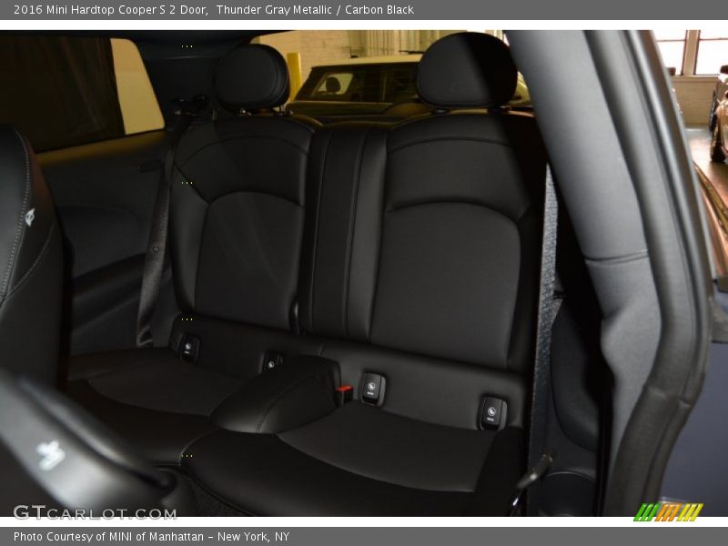 Thunder Gray Metallic / Carbon Black 2016 Mini Hardtop Cooper S 2 Door