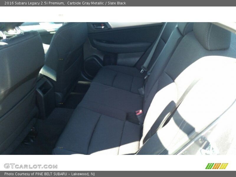 Carbide Gray Metallic / Slate Black 2016 Subaru Legacy 2.5i Premium