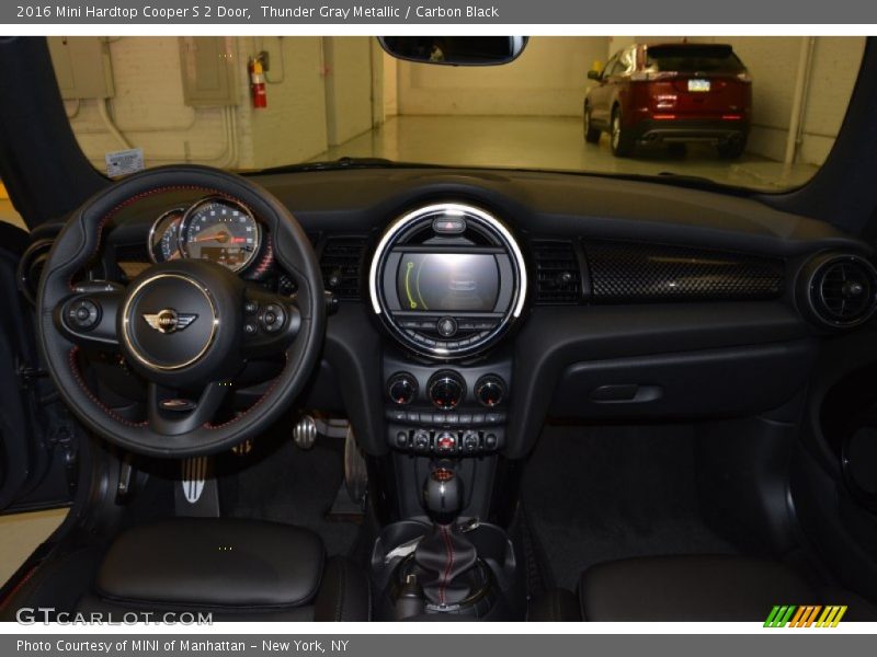 Thunder Gray Metallic / Carbon Black 2016 Mini Hardtop Cooper S 2 Door