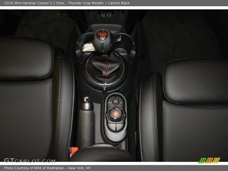 Thunder Gray Metallic / Carbon Black 2016 Mini Hardtop Cooper S 2 Door