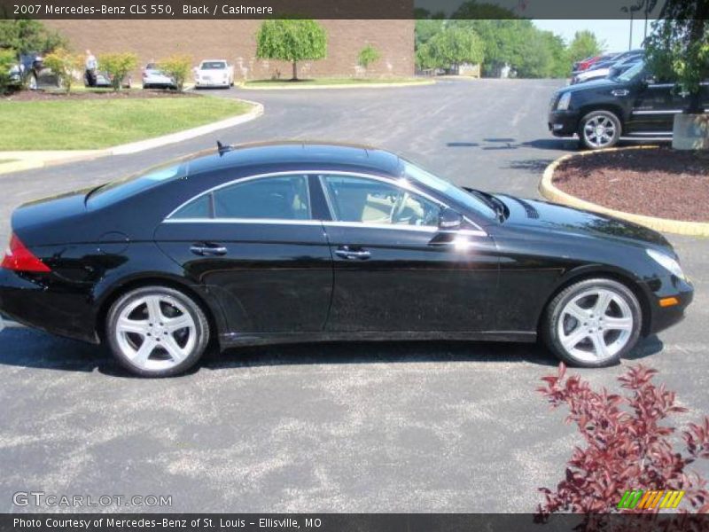 Black / Cashmere 2007 Mercedes-Benz CLS 550
