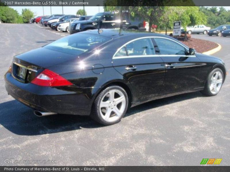 Black / Cashmere 2007 Mercedes-Benz CLS 550