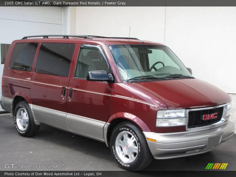 Dark Toreador Red Metallic / Pewter Gray 2005 GMC Safari SLT AWD