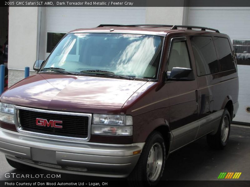 Dark Toreador Red Metallic / Pewter Gray 2005 GMC Safari SLT AWD