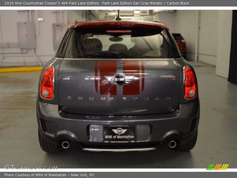 Park Lane Edition Earl Gray Metallic / Carbon Black 2016 Mini Countryman Cooper S All4 Park Lane Edition