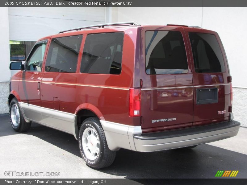 Dark Toreador Red Metallic / Pewter Gray 2005 GMC Safari SLT AWD