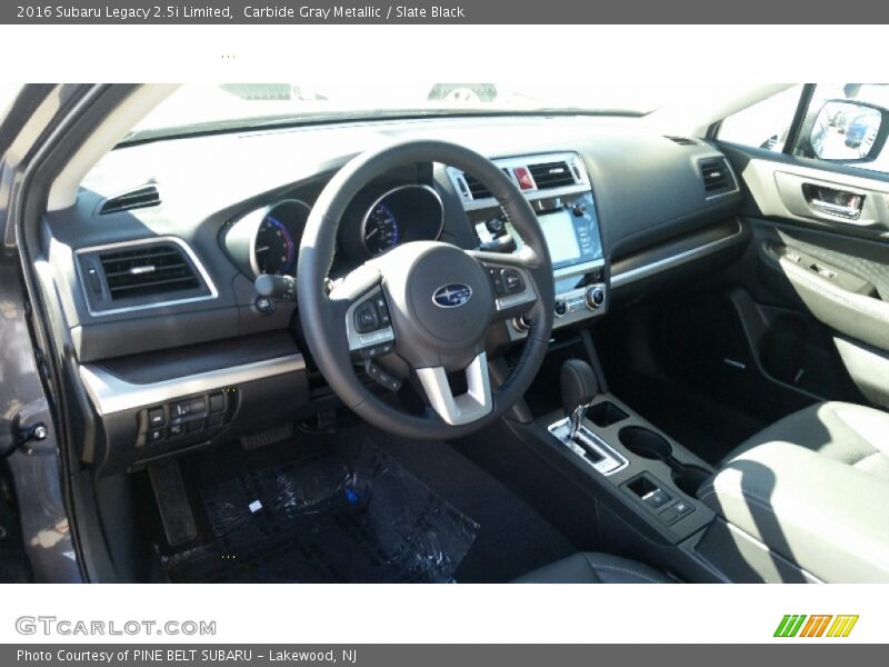 Carbide Gray Metallic / Slate Black 2016 Subaru Legacy 2.5i Limited