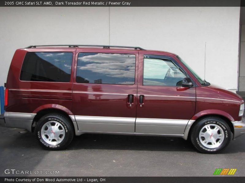 Dark Toreador Red Metallic / Pewter Gray 2005 GMC Safari SLT AWD