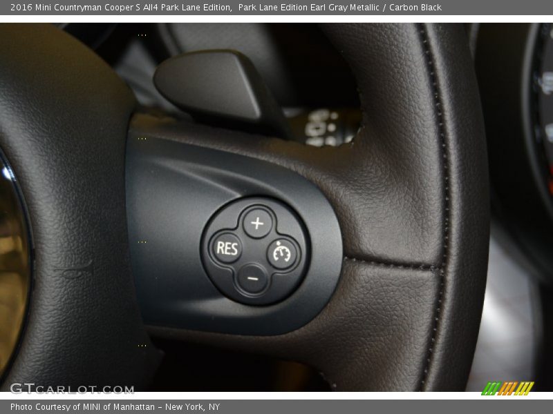 Controls of 2016 Countryman Cooper S All4 Park Lane Edition
