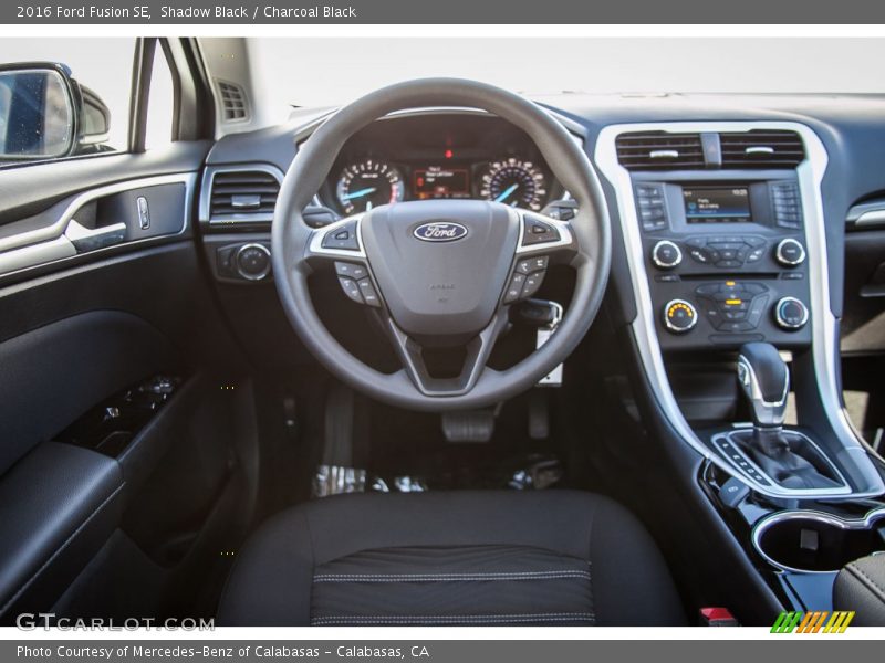 Shadow Black / Charcoal Black 2016 Ford Fusion SE