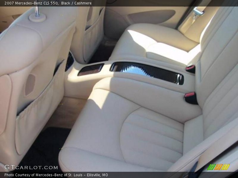 Black / Cashmere 2007 Mercedes-Benz CLS 550