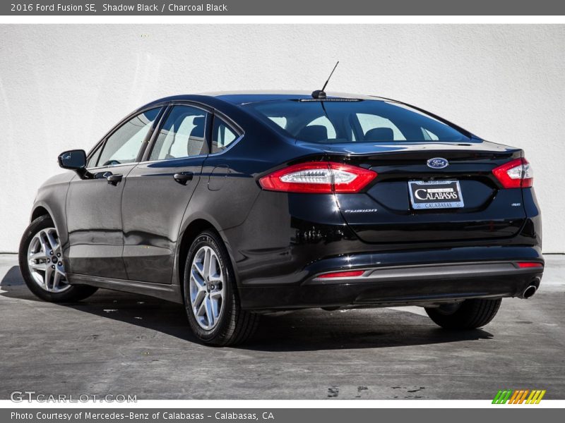 Shadow Black / Charcoal Black 2016 Ford Fusion SE