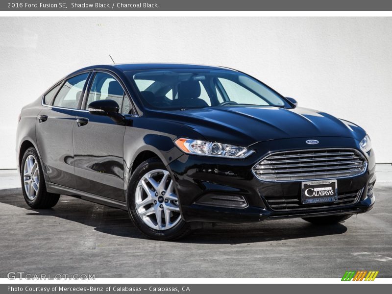 Shadow Black / Charcoal Black 2016 Ford Fusion SE