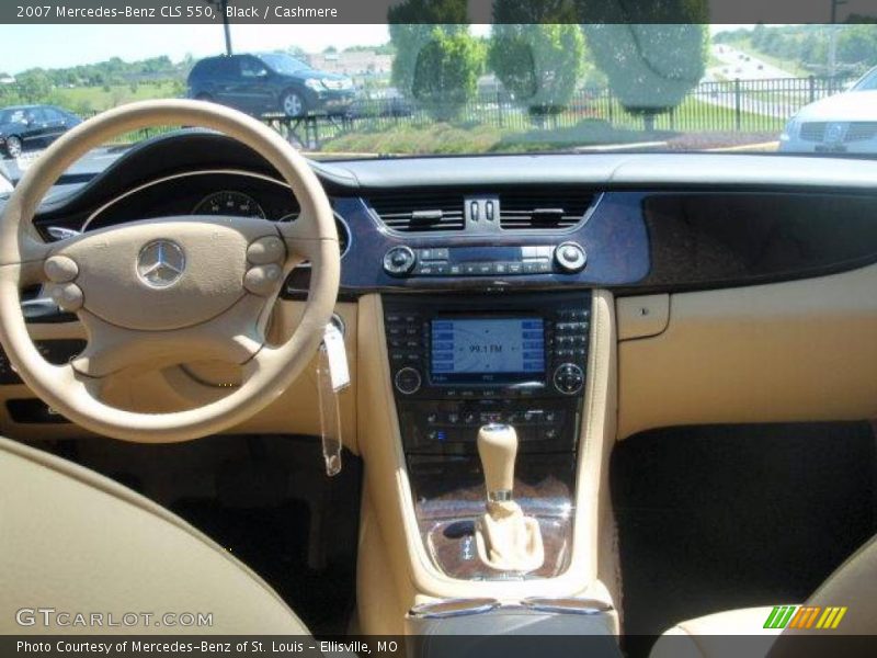 Black / Cashmere 2007 Mercedes-Benz CLS 550