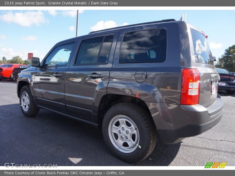 Granite Crystal Metallic / Dark Slate Gray 2016 Jeep Patriot Sport