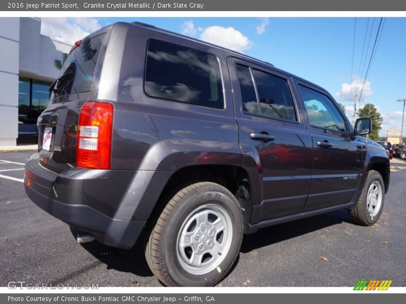 Granite Crystal Metallic / Dark Slate Gray 2016 Jeep Patriot Sport