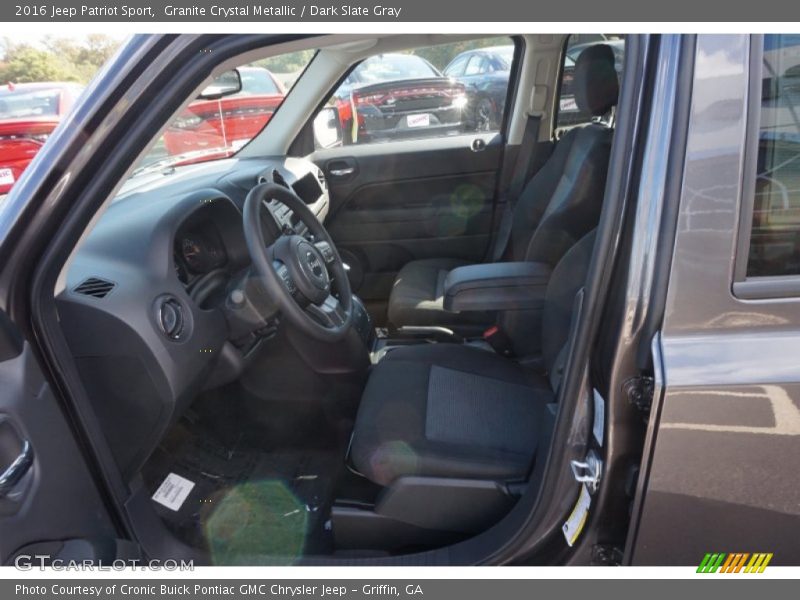 Granite Crystal Metallic / Dark Slate Gray 2016 Jeep Patriot Sport
