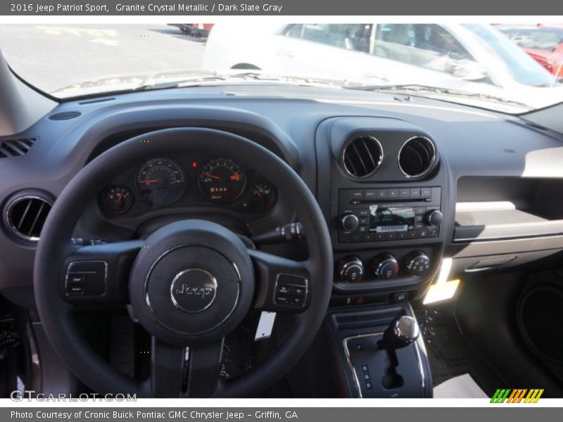 Granite Crystal Metallic / Dark Slate Gray 2016 Jeep Patriot Sport