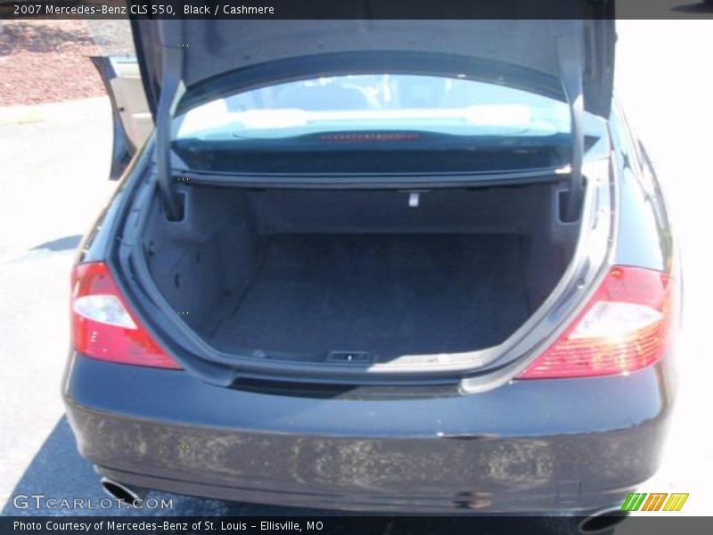 Black / Cashmere 2007 Mercedes-Benz CLS 550