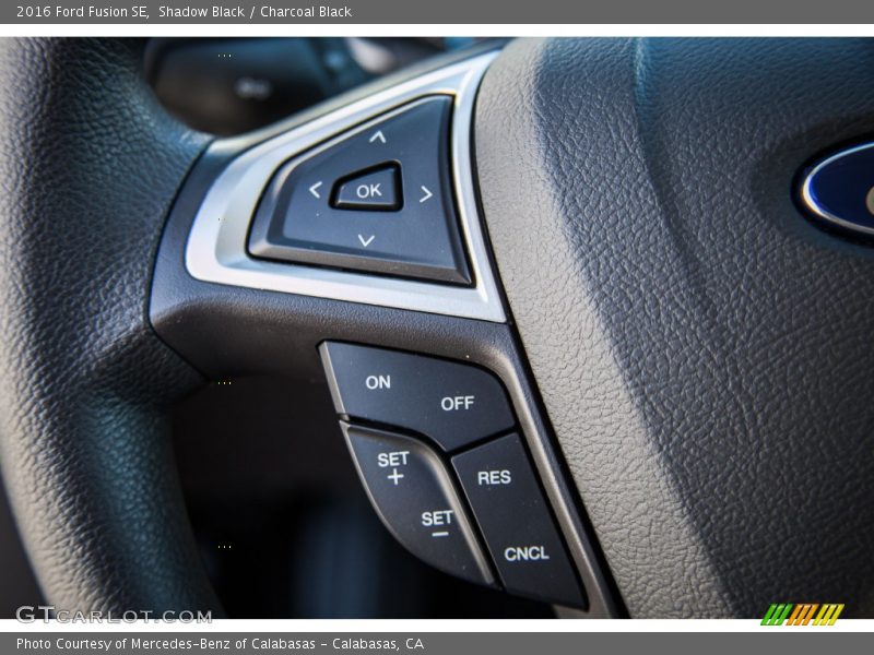 Shadow Black / Charcoal Black 2016 Ford Fusion SE