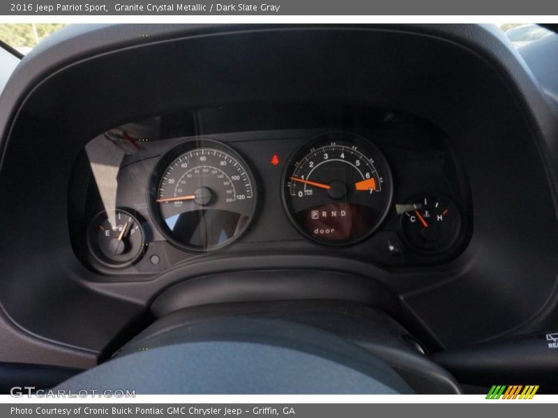 Granite Crystal Metallic / Dark Slate Gray 2016 Jeep Patriot Sport