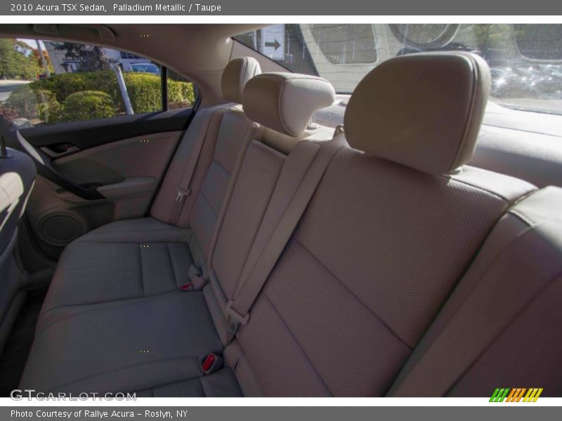 Palladium Metallic / Taupe 2010 Acura TSX Sedan