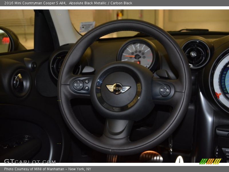 Absolute Black Metallic / Carbon Black 2016 Mini Countryman Cooper S All4