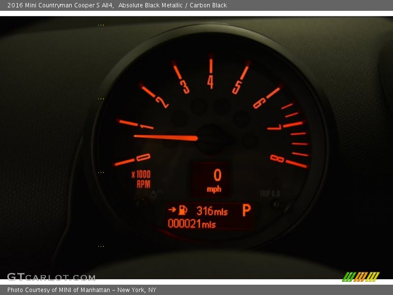 Absolute Black Metallic / Carbon Black 2016 Mini Countryman Cooper S All4