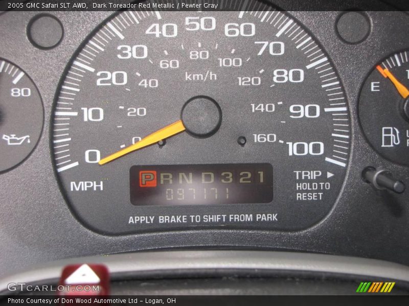 Dark Toreador Red Metallic / Pewter Gray 2005 GMC Safari SLT AWD