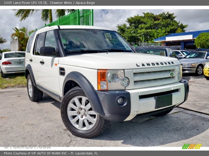 Chawton White / Alpaca Beige 2005 Land Rover LR3 V8 SE