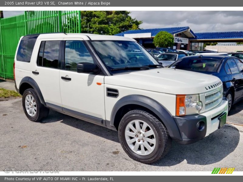 Chawton White / Alpaca Beige 2005 Land Rover LR3 V8 SE