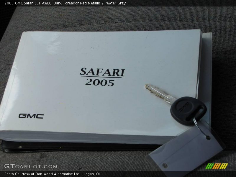 Dark Toreador Red Metallic / Pewter Gray 2005 GMC Safari SLT AWD