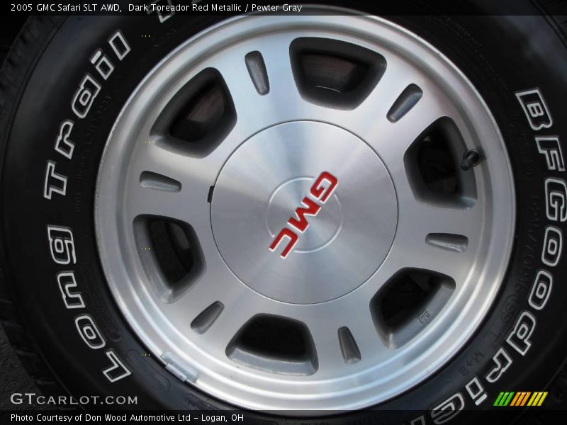 Dark Toreador Red Metallic / Pewter Gray 2005 GMC Safari SLT AWD