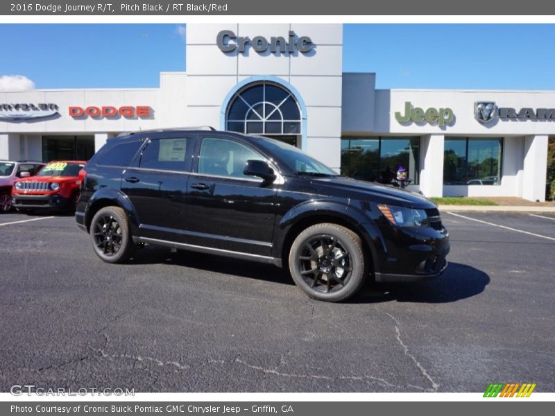 Pitch Black / RT Black/Red 2016 Dodge Journey R/T