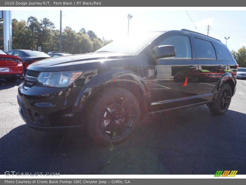 Pitch Black / RT Black/Red 2016 Dodge Journey R/T