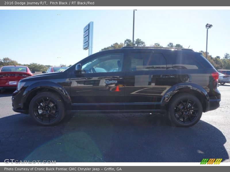 Pitch Black / RT Black/Red 2016 Dodge Journey R/T