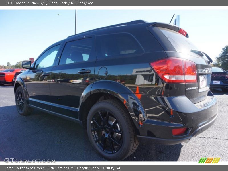 Pitch Black / RT Black/Red 2016 Dodge Journey R/T
