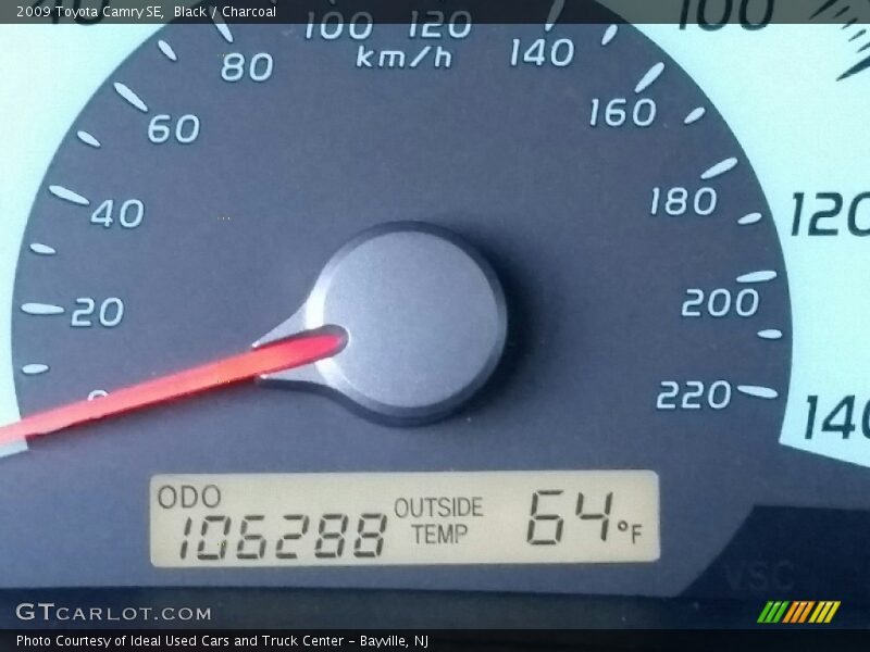 Black / Charcoal 2009 Toyota Camry SE