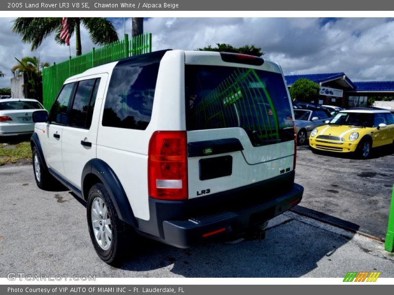Chawton White / Alpaca Beige 2005 Land Rover LR3 V8 SE