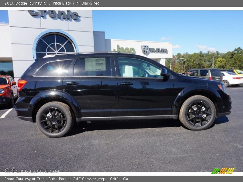 Pitch Black / RT Black/Red 2016 Dodge Journey R/T