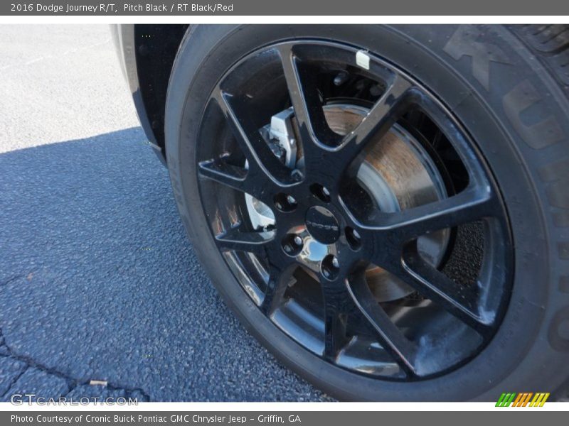 Pitch Black / RT Black/Red 2016 Dodge Journey R/T