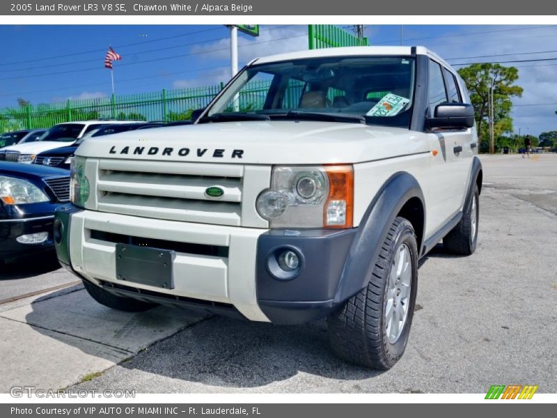 Chawton White / Alpaca Beige 2005 Land Rover LR3 V8 SE