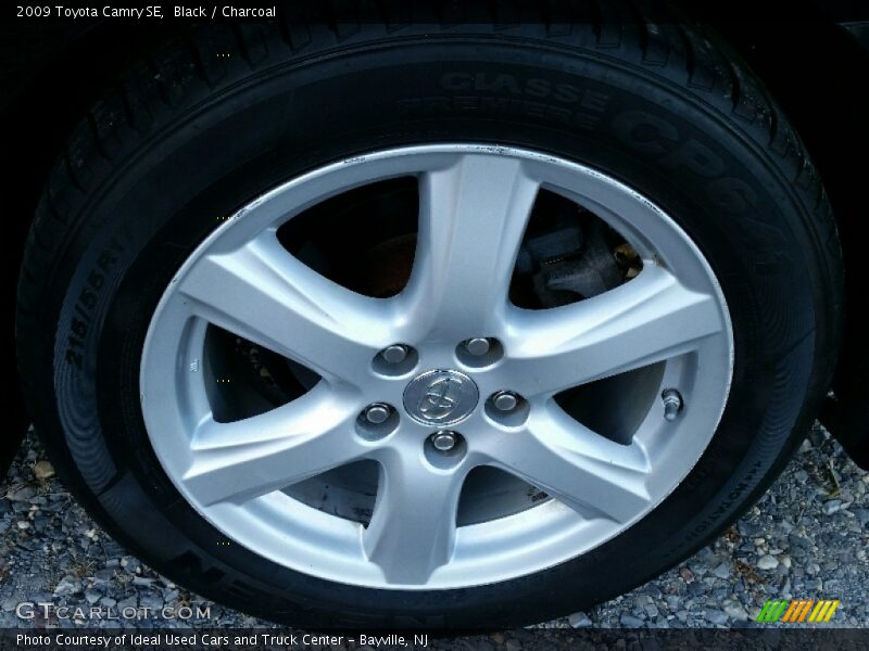 Black / Charcoal 2009 Toyota Camry SE