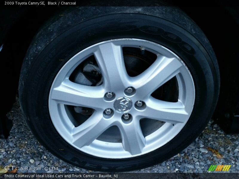 Black / Charcoal 2009 Toyota Camry SE