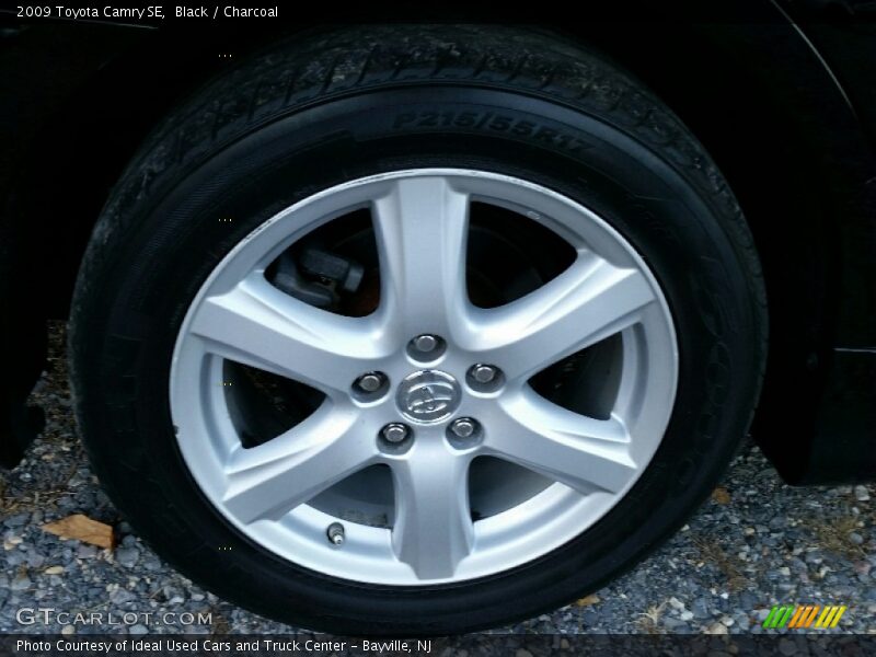 Black / Charcoal 2009 Toyota Camry SE