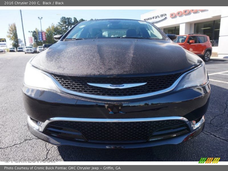 Black / Black 2016 Chrysler 200 C