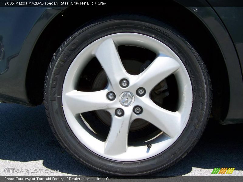 Steel Gray Metallic / Gray 2005 Mazda MAZDA6 i Sedan
