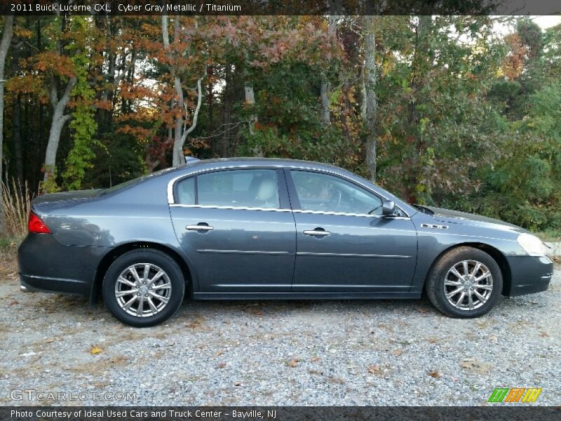 Cyber Gray Metallic / Titanium 2011 Buick Lucerne CXL