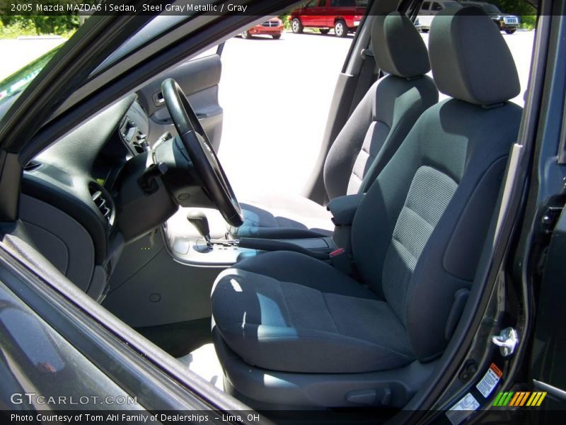Steel Gray Metallic / Gray 2005 Mazda MAZDA6 i Sedan